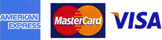 American Express-Mastercard-Visa